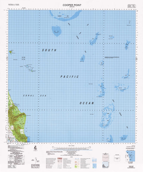 8163 Cooper Point 1:100k Topographic Map