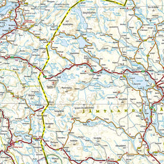 Southern Sweden & Norway National Geographic Folded Map