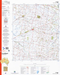 8227 Lockhart 1:100k Topographic Map