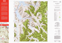 8325 Tallangatta 1:100k Topographic Map