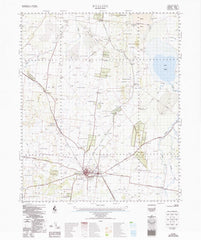 8330 Wyalong 1:100k Topographic Map