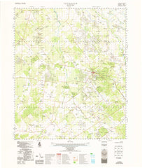 8333 Tottenham 1:100k Topographic Map