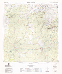 8355 Mount Coolon 1:100k Topographic Map