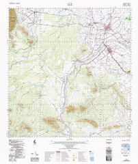 8358 Ayr 1:100k Topographic Map