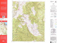 8423 Omeo 1:100k Topographic Map