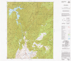 8424 Benambra 1:100k Topographic Map