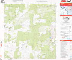 8454 Wyena 1:100k Topographic Map