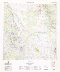 8456 Collinsville 1:100k Topographic Map