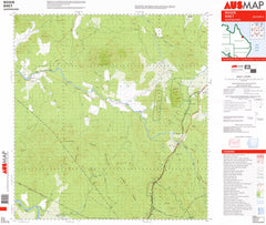 8457 Bogie 1:100k Topographic Map