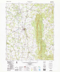 8532 Peak Hill 1:100k Topographic Map