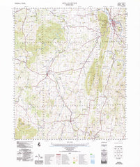 8632 Wellington 1:100k Topographic Map