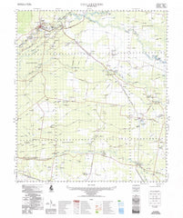 8638 Collarenebri 1:100k Topographic Map