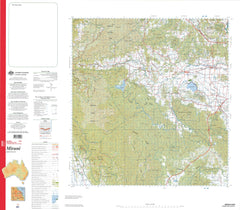 8655 Mirani 1:100k Topographic Map