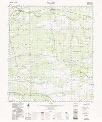 8739 Bunarba 1:100k Topographic Map