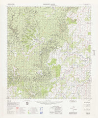 8746 Hornet Bank 1:100k Topographic Map