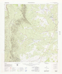 8749 Woorabinda 1:100k Topographic Map