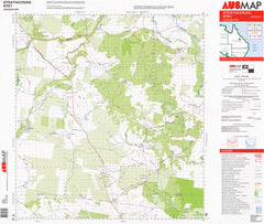 8751 Strathconan 1:100k Topographic Map