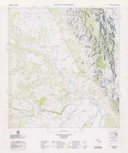 8752 Mount Bluffkin 1:100k Topographic Map