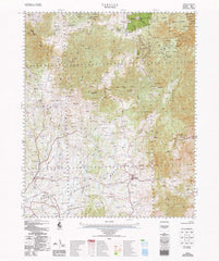 8829 Taralga 1:100k Topographic Map