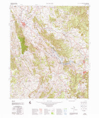 8832 Mudgee 1:100k Topographic Map