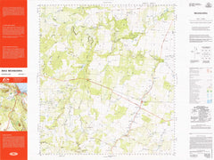 8843 Meandarra 1:100k Topographic Map