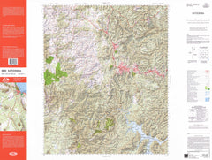 8930 Katoomba 1:100k Topographic Map