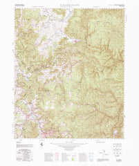 8931 Wallerawang 1:100k Topographic Map