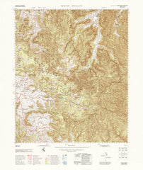 8932 Mount Pomany 1:100k Topographic Map