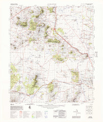 8935 Curlewis 1:100k Topographic Map