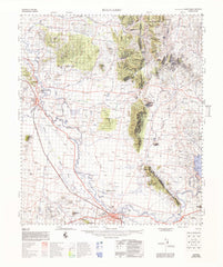 8936 Boggabri 1:100k Topographic Map