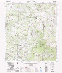 8939 Croppa Creek 1:100k Topographic Map