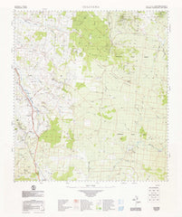 8945 Guluguba 1:100k Topographic Map