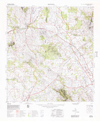 8949 Banana 1:100k Topographic Map