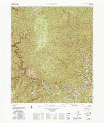 9031 St Albans 1:100k Topographic Map