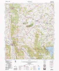 9038 Bingara 1:100k Topographic Map