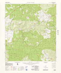 9042 Waar Waar 1:100k Topographic Map