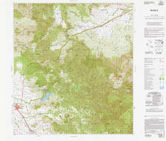 9049 Biloela 1:100k Topographic Map