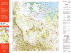 9050 Bajool 1:100k Topographic Map