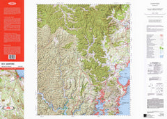 9131 Gosford 1:100k Topographic Map