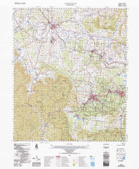 9132 Cessnock 1:100k Topographic Map