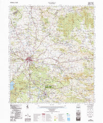 9138 Inverell 1:100k Topographic Map