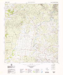 9145 Boondooma 1:100k Topographic Map