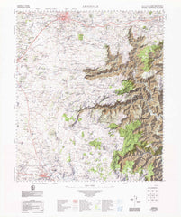 9236 Armidale 1:100k Topographic Map