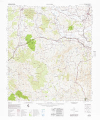 9241 Allora 1:100k Topographic Map