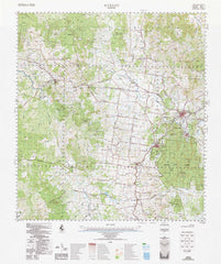 9245 Murgon 1:100k Topographic Map