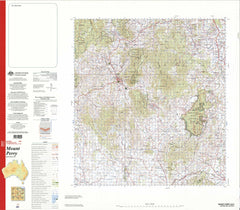 9247 Mount Perry 1:100k Topographic Map