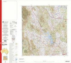 9248 Rosedale 1:100k Topographic Map