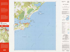 9332 Port Stephens 1:100k Topographic Map