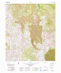 9337 Ebor 1:100k Topographic Map