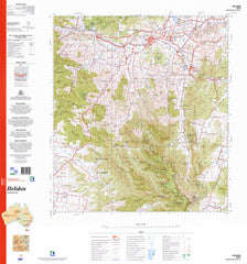 9342 Helidon 1:100k Topographic Map